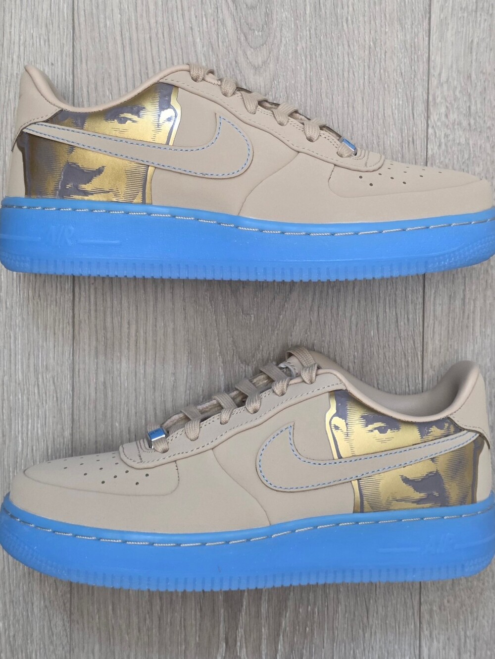 Nike Air Force 1 Low X Kobe Bryant Protro Linen IQ4936-200 Youth 4.5 / Women's 6
